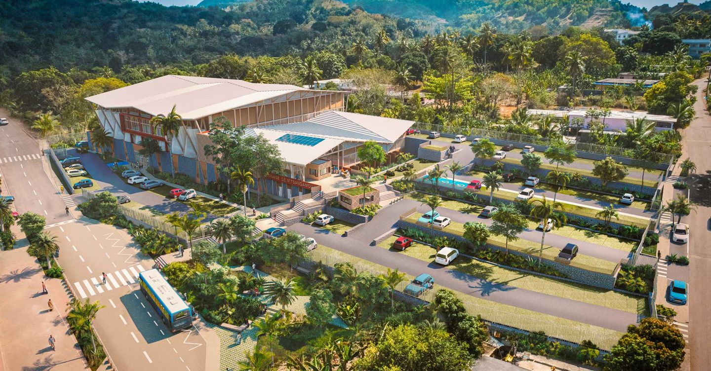 Legnolandia nelle Isole Comore, 3.500 mq di pino anti termiti